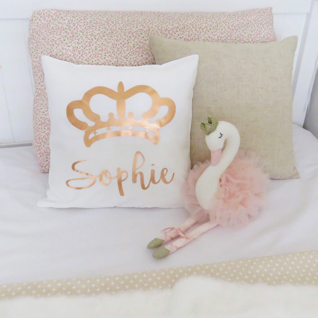 Pink princess outlet pillow