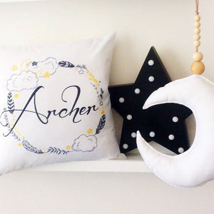Night Time Wreath Name Design - Luvi Shell